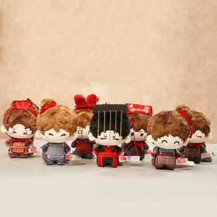 秦始皇兵马俑博物馆秦兜兜毛绒文创盲盒毛绒挂件卡通可爱闺蜜礼物