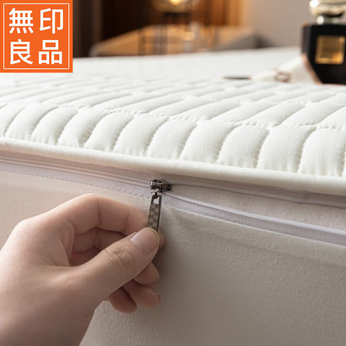 无印良品2026新款全包加厚防水夹棉床笠罩单件席梦思床垫保护套