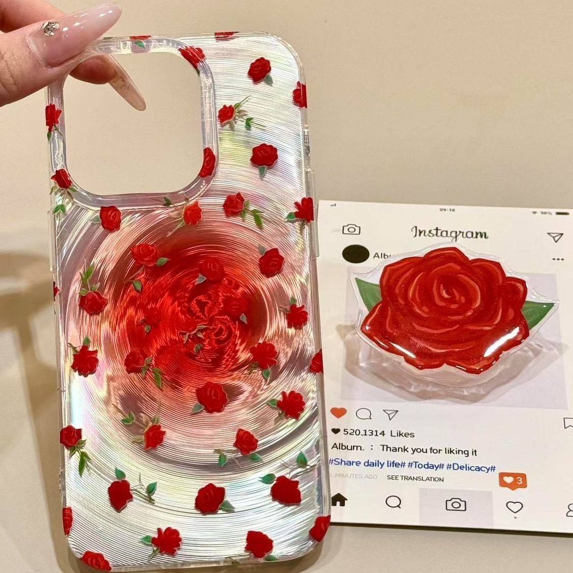 甜美晕染玫瑰华为nova13/12/11Pro手机壳mate70/60/50全包nova9se,个性定制/设计服务/DIY,手机壳/保护套定制,淘宝优惠券,粉丝福利购,淘宝优惠卷