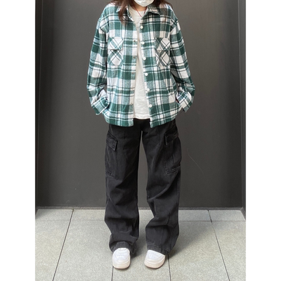 98SQUID街头阔腿工装裤