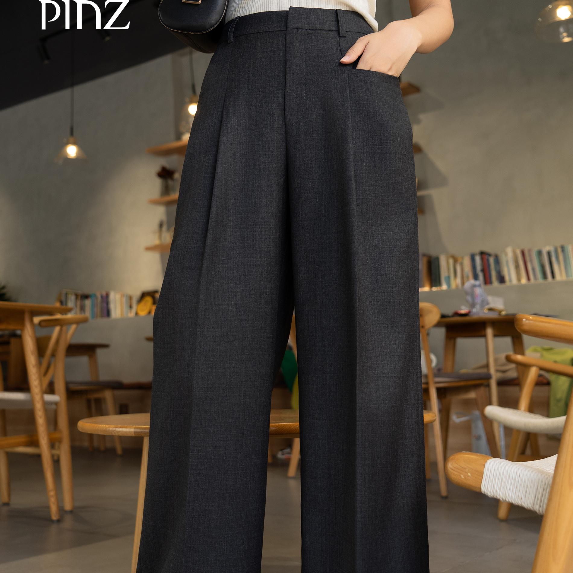 高腰通勤PINZ直筒百搭