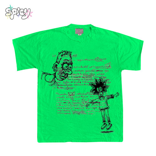 福利款！！金枪小鱼 法式百搭短袖T恤趣味不撞衫文艺春夏松弛创意