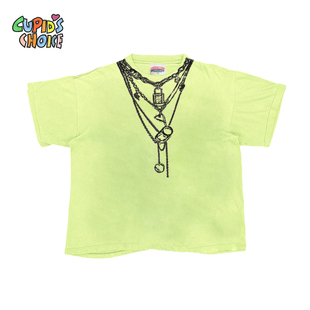 短袖 Non 工业金属废土复古风格 插画师原创 上衣小众新 standard