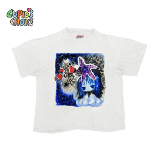 忧郁公主设计感短袖 插画师原创 上衣Y2K暗黑系T恤 standard Non