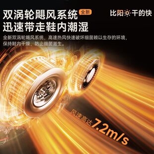 NK烘鞋器高速小旋风烘鞋器干鞋器烘鞋神器鞋子烘干神器烘鞋