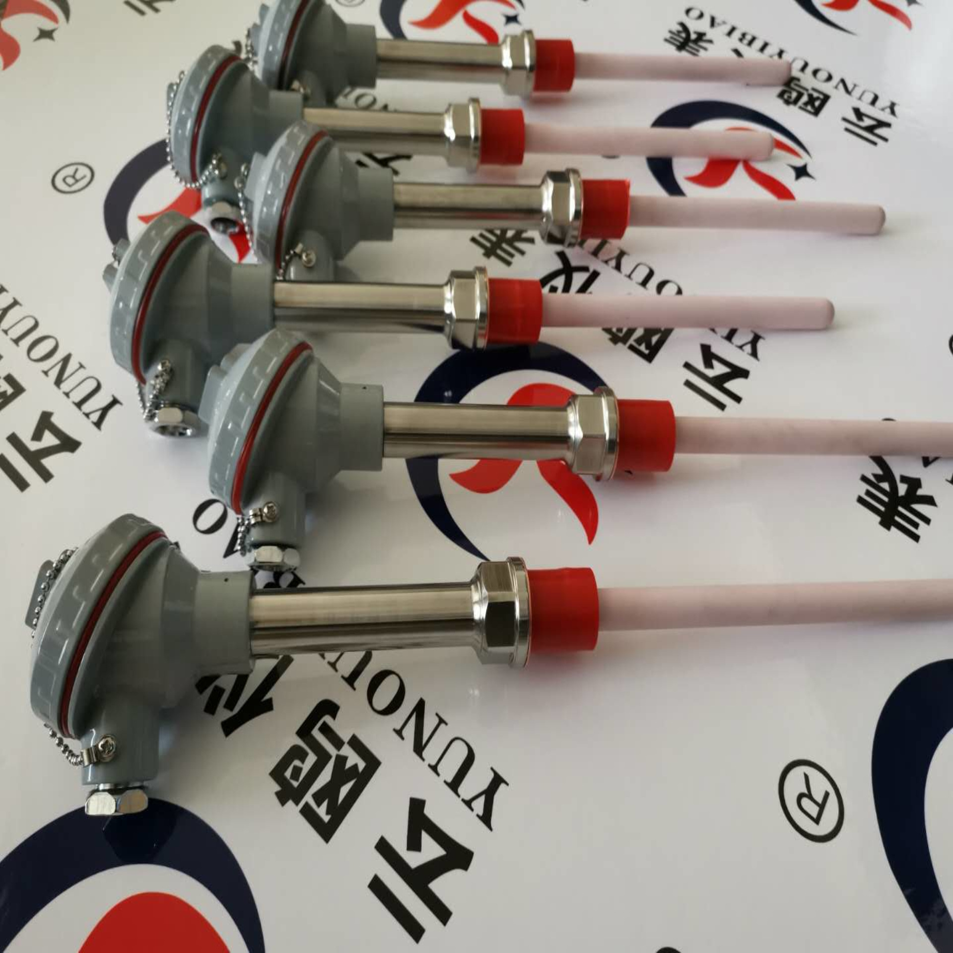 WRP-130/WRR-130小铂铑热电偶WRP-322铂铑热电偶带不锈钢接头