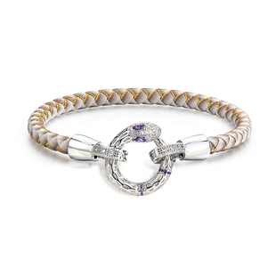 周大生官方纯银灵蛇手绳小众轻奢手链手环蛇年本命年情人节礼物女