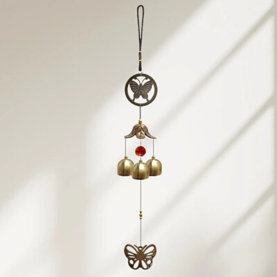 外贸热销复古合金风铃古典家居景区门店挂饰挂件礼品