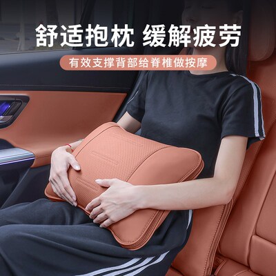 奔驰新C级GLC300L/C260L抱枕空调被子E级E300LS两用腰靠垫车内配