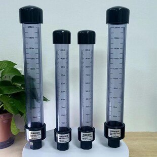 塑料透明流量标定柱液体水流量v标定UPVC流量计量泵校验柱LGBD型