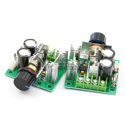 直流电机调速器 iPWM调速开关马达风扇控制器12V-40V10A无级变速