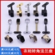 衣柜配件挂衣杆转角法兰座吊通吊座衣托衣橱可调节衣通座90o拐角