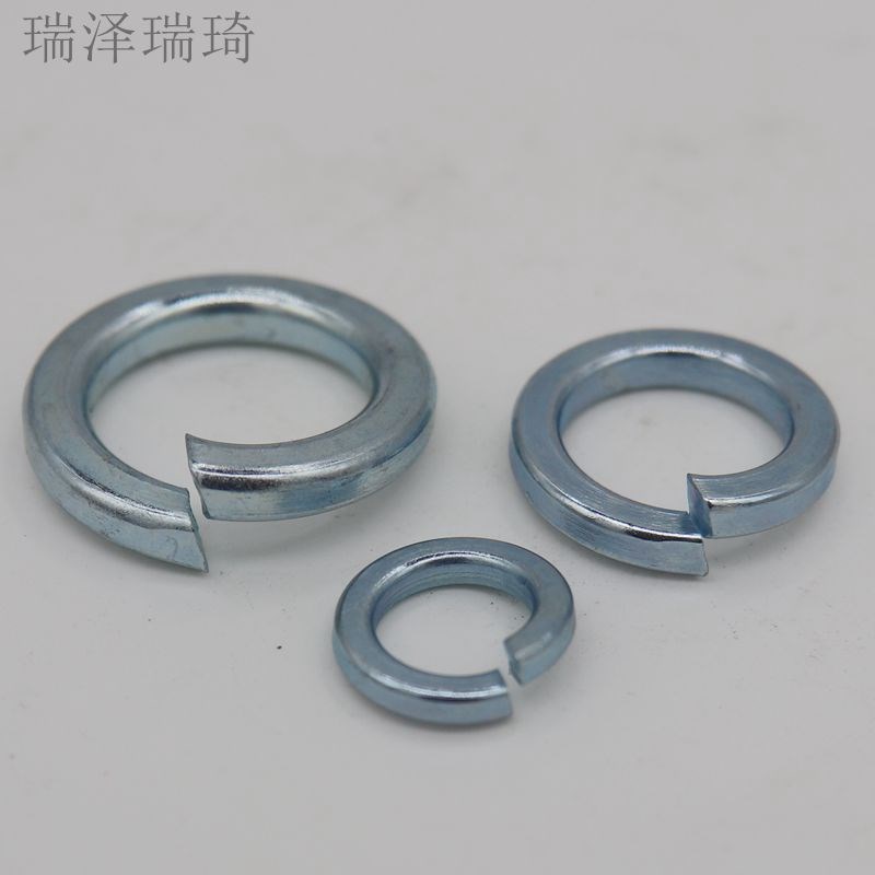 8.8级高强度镀锌弹垫弹簧垫圈s GB93镀锌弹垫垫圈M6M8M10M12M14M1