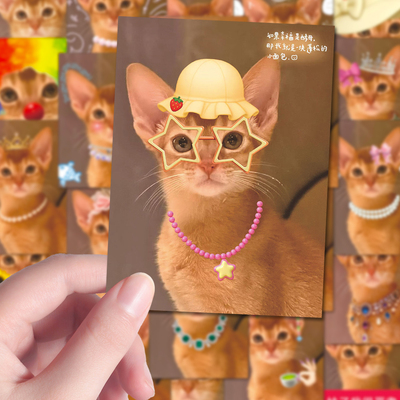 160张可爱郑十一弟弟猫咪贴纸梓渝萌宠搞怪表情包贴画涂鸦墙面diy