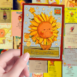 106张星星人快乐法则语录贴纸Twinkle泡泡玛特卡通周边文案桌面贴