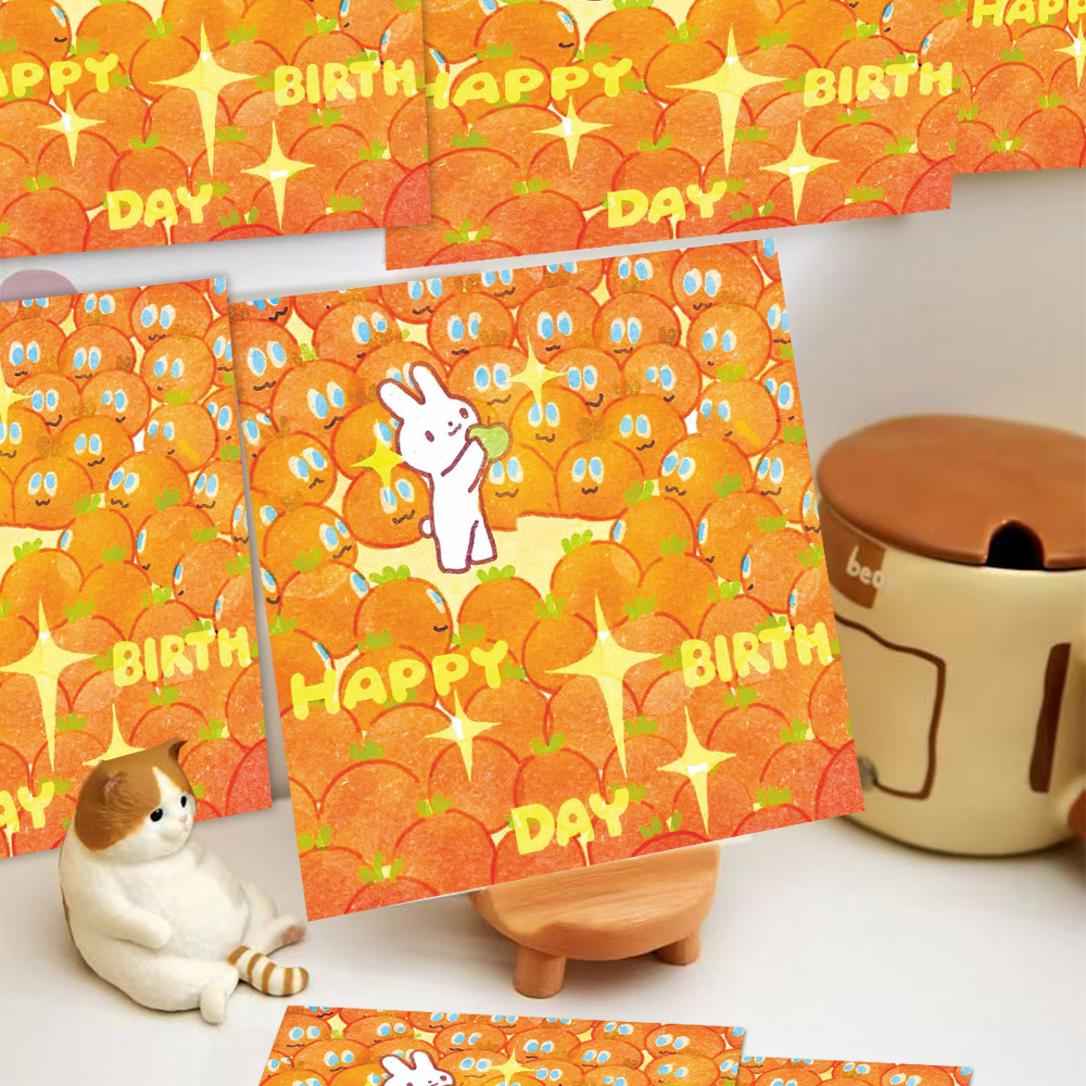 卜卜大王生日小卡五月天周边生日物料卡片MayDay精美物料