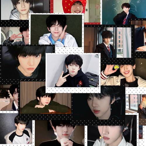 160张时代峰峻TF家族四代少年贴纸创意周边应援物料装饰DIY贴画