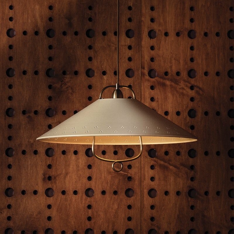 栖夏丨小星星吊灯中古风餐厅吊灯复古极简餐桌吧台灯设计师款高级