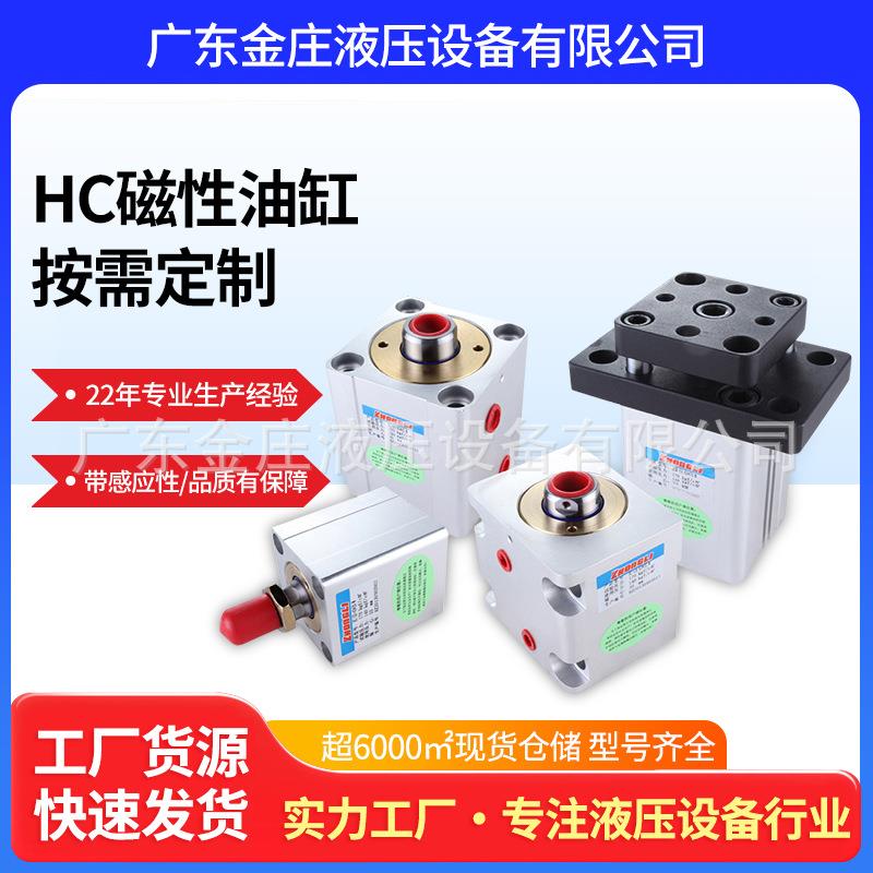 专业设计制造液压薄型油缸小型卧式模具铝合金磁性油缸质量可靠