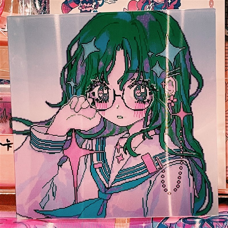 ANARRATOR 啊旁白|SUKI 系列 一套四张 光栅卡,12x12厘米
