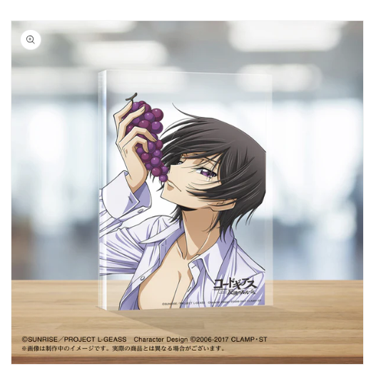 【次研屋预售】Lilian反叛的鲁路修鲁路修2025生日海报亚克力砖