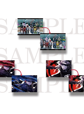 【次研屋预售】A限 百日战纪最终防卫学院C107可变明信片挂件立牌