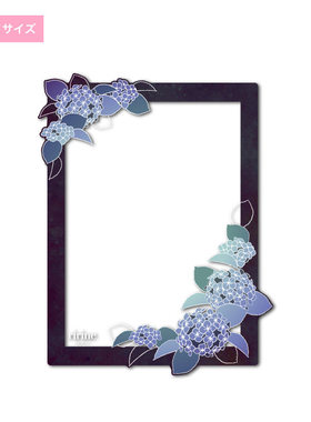 [预售]  谷美 硬卡套 绣球花 拍立得 相片 尺寸 M02604 周边