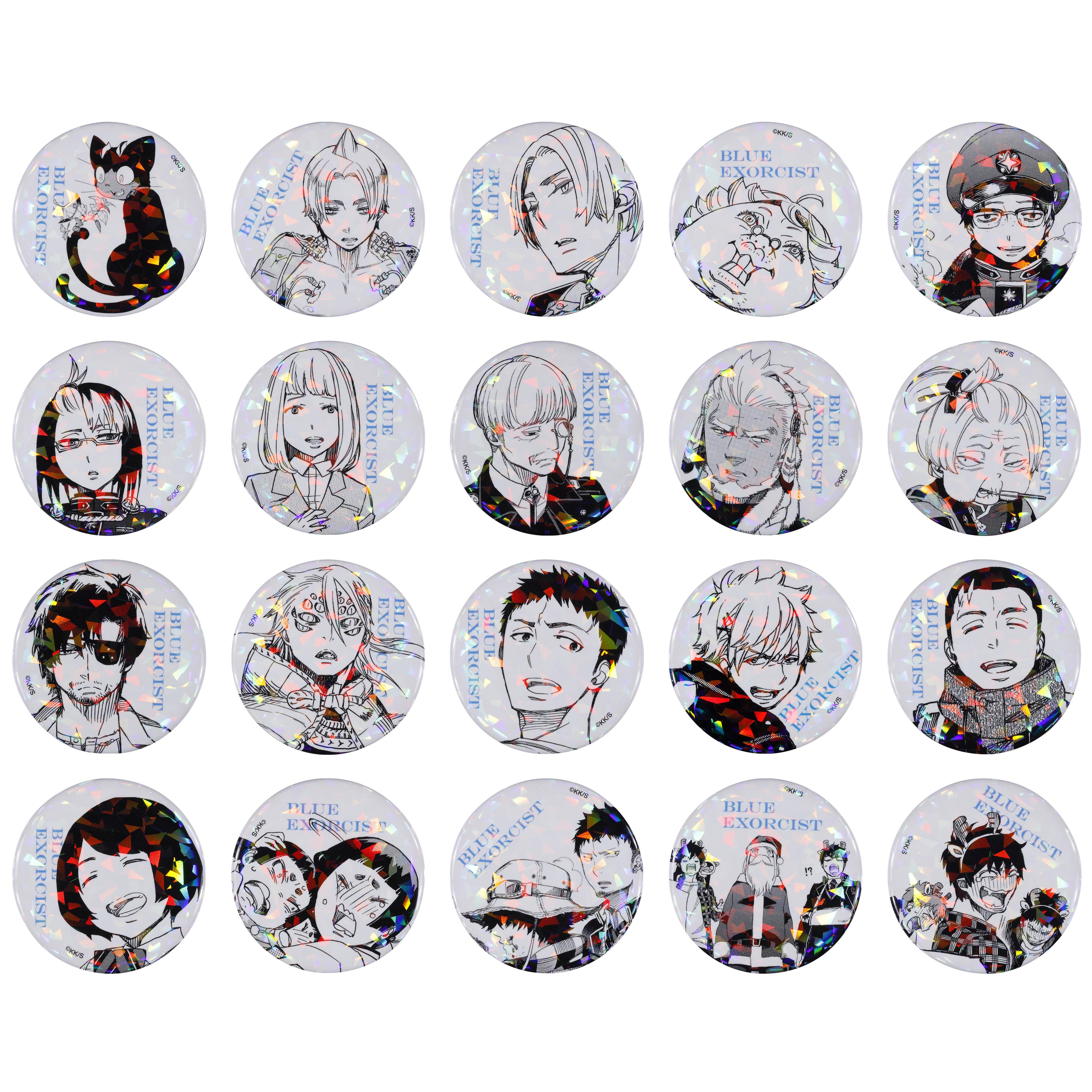 [预售]青之驱魔师闪吧唧徽章