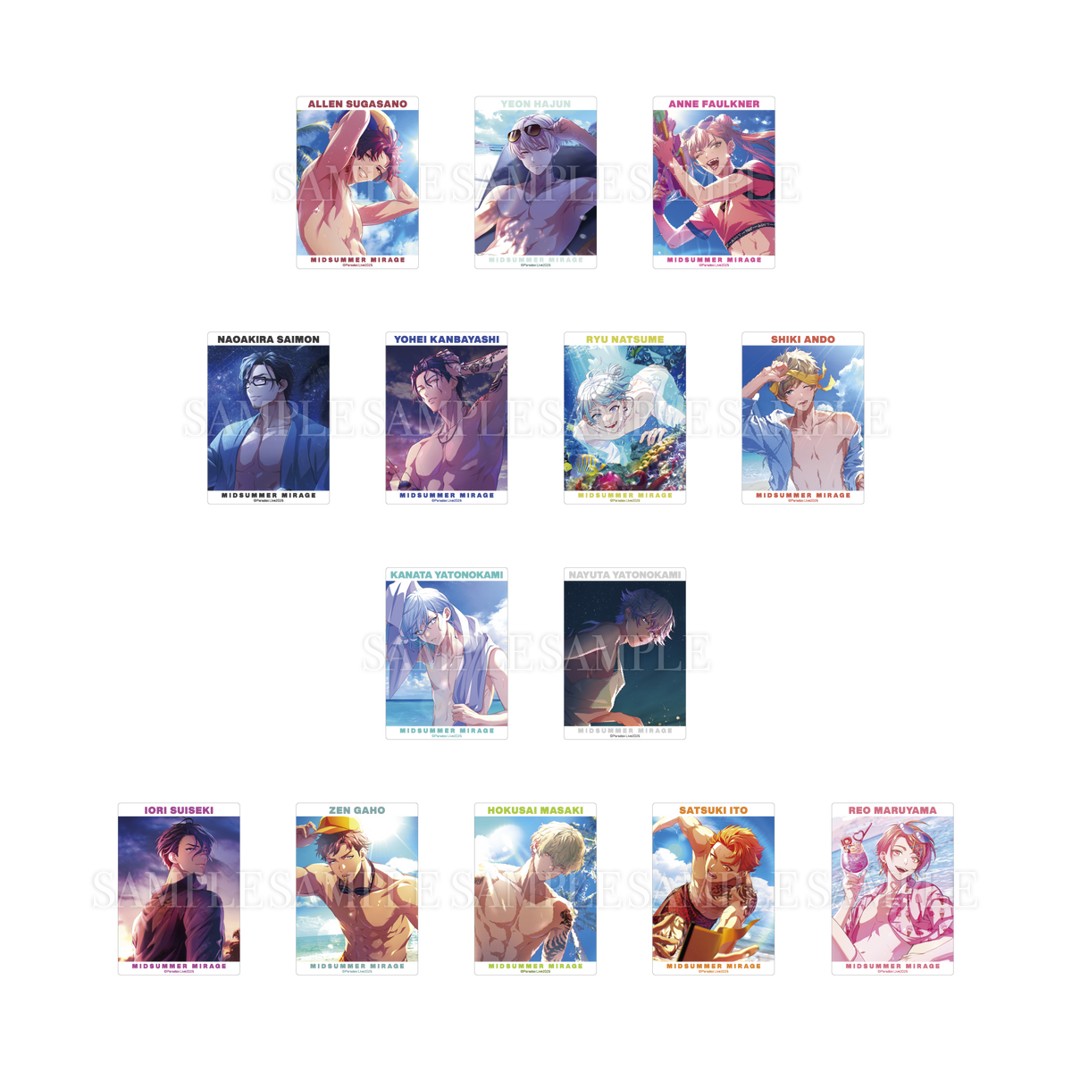 [预售]ParadoxLive真夏周边