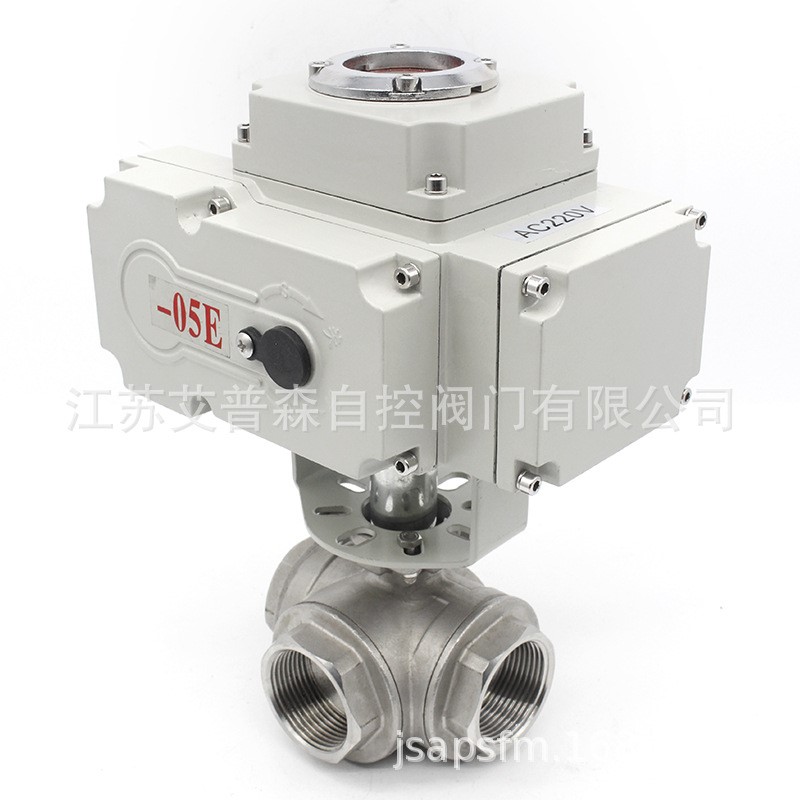 内螺纹三通球阀-电动内螺纹三通球阀Q914F-16P/25P/40P