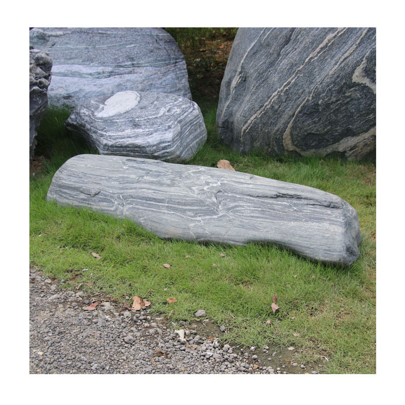 天然造型黄蜡石泰山石组合假山户外庭院水池造景石公园自然面景观