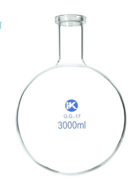 法兰口旋转瓶3000/5000mL/10L/20L/50L实验室玻璃旋转蒸发仪配件