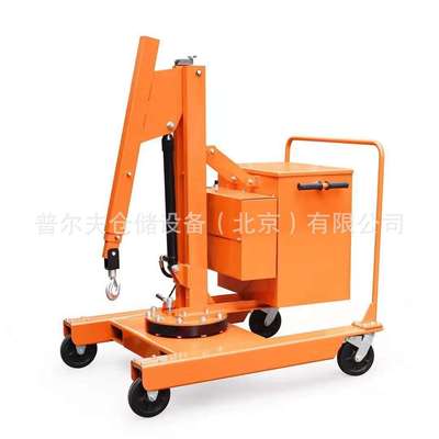 Grúa giratoria semieléctrica