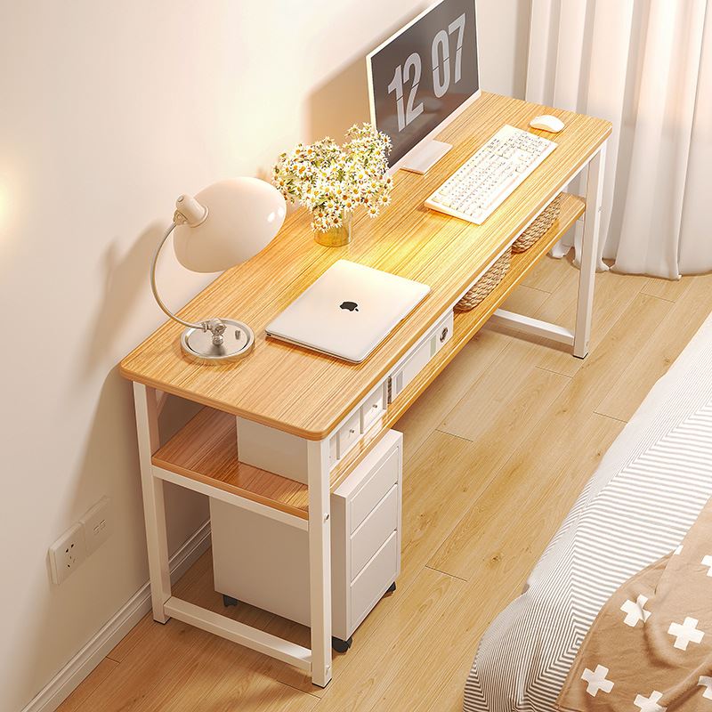 M&梳妆台卧室现代简约网红ins风书桌化妆台一体小型长条化妆桌子