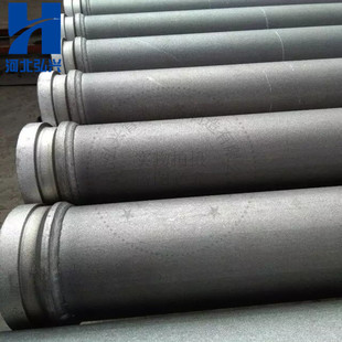 DN125*3米单层三万方泵管 鞍钢45Mn2耐磨泵管