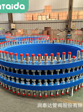 C2F双法兰传力接头松套限位伸缩接头DN500B2F双法兰限位伸缩器