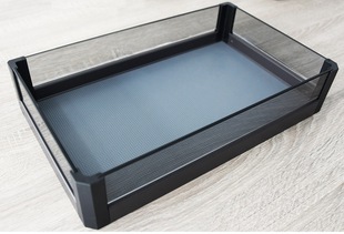 批发极浅柜门板挂篮 厨房高柜柜门挂篮壁挂置物架 多层