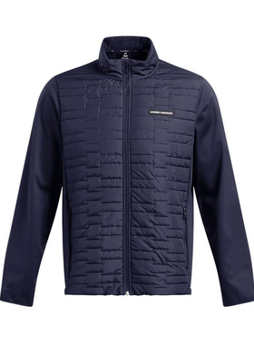 UA安德玛秋冬男子Drive Pro休闲训练运动拉链夹克外套1385829-410