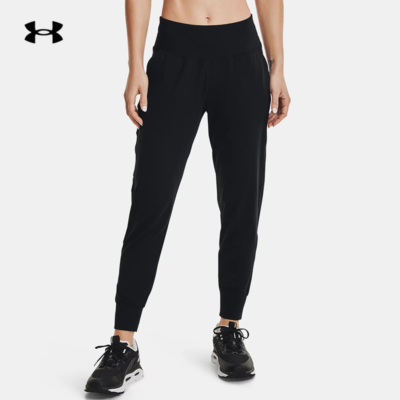 安德玛UA长裤女裤子秋季新款运动裤休闲健身训练卫裤1371021
