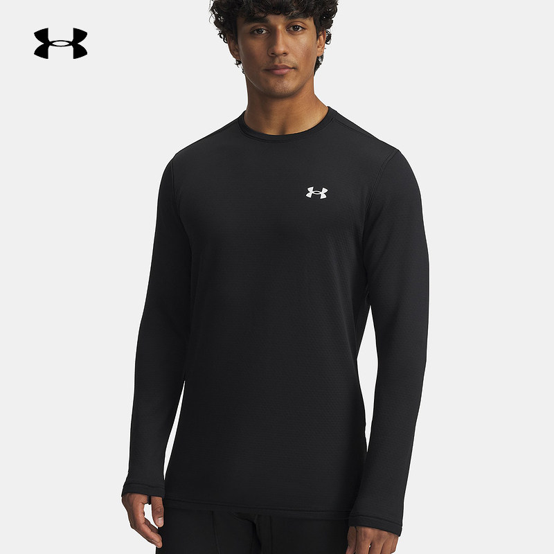 安德玛秋冬新款男士BASE保暖圆领健身运动休闲长袖T恤6005300-001,运动服/休闲服装,运动T恤,淘宝优惠券,粉丝福利购,淘宝优惠卷