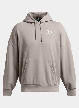 安德玛UA秋冬季男子休闲运动宽松舒适时尚连帽卫衣 1388020-294