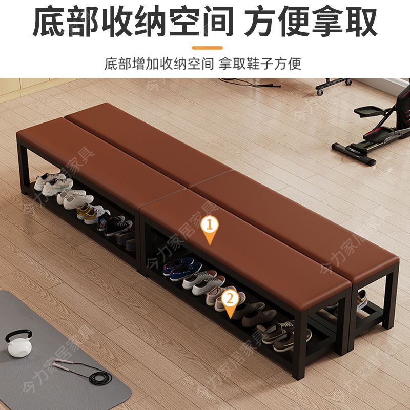 清仓软包储物长条凳床边浴室