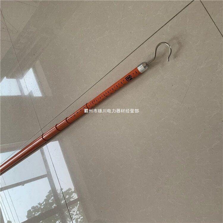 伸缩式电力高压测高杆线路距离测量尺多节套筒式绝缘测量杆齐全