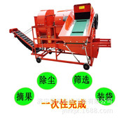 1000型花生打果摘秧机干湿两用自动装 袋摘果机电动柴油花生摘果机