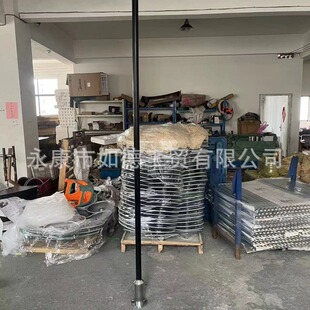 新款底部膨胀螺丝固定钢管舞钢管舞蹈室家用酒吧跳舞杆旋转固定