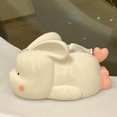 创意纸巾盒可爱insp桌面抽纸盒家用客厅高颜值纸抽餐巾纸盒子收纳