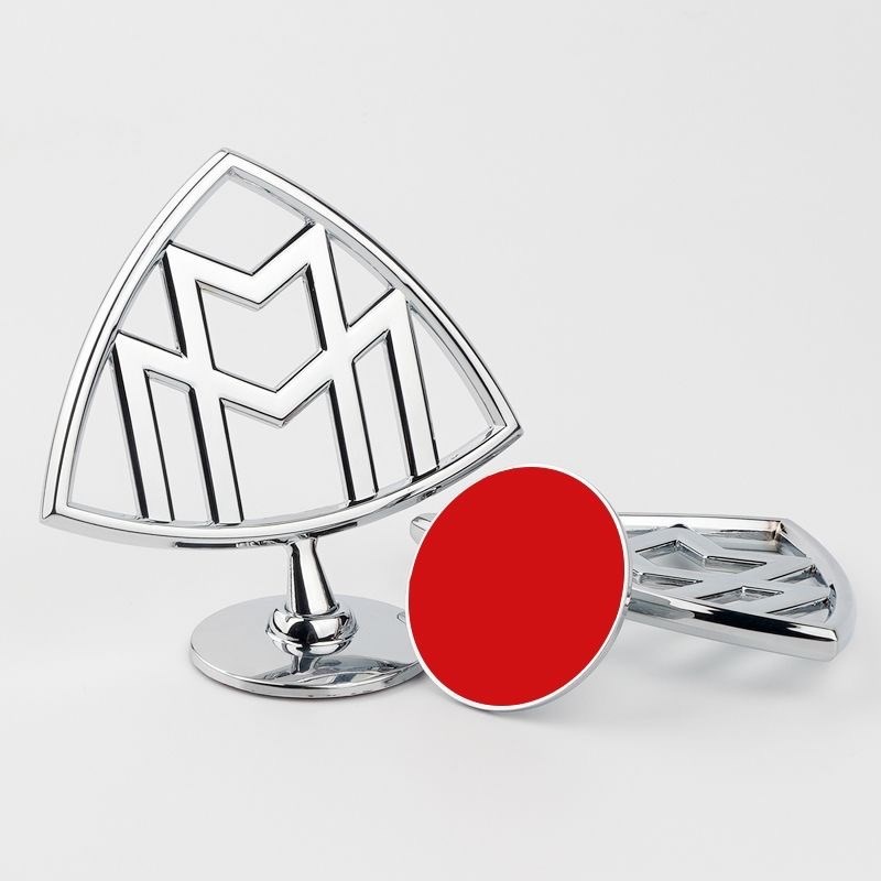 适用迈巴赫立标粘贴款威霆V级V260L改装迈巴O赫车标机盖标车头标