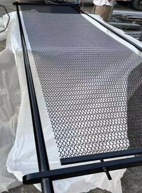 黑武士屏风隔断金属装饰网厂水幕墙网背景垂暮帘T吊顶不锈钢网屏