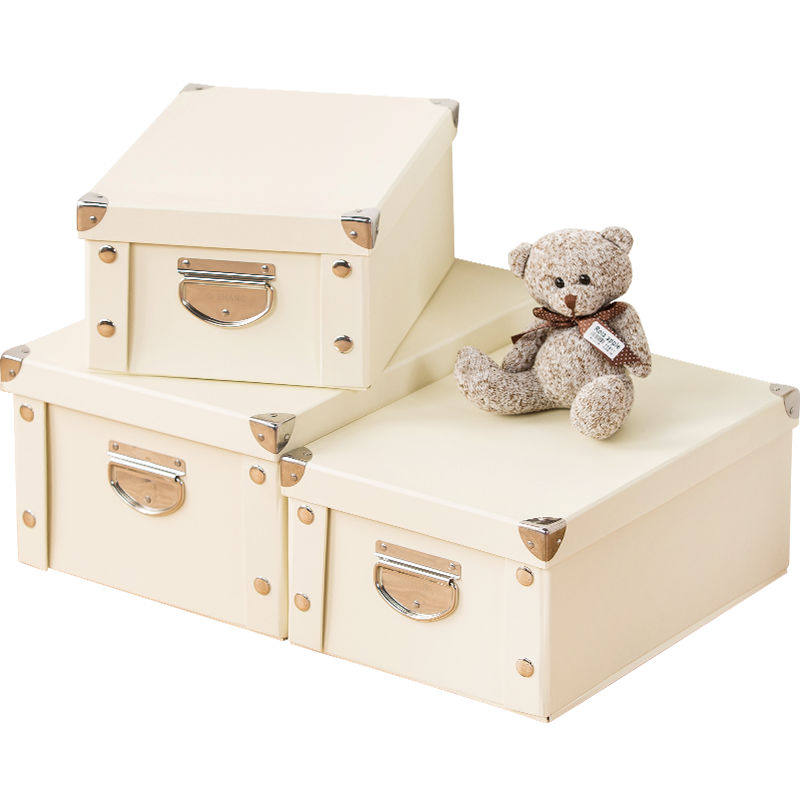 可折叠纸质收纳箱相册纪念品收纳盒书本文具储物盒有W盖纸盒储物,收纳整理,收纳箱,淘宝优惠券,粉丝福利购,淘宝优惠卷