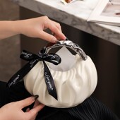 手提包陶瓷纸巾盒客厅轻s奢抽纸盒创意多巴胺茶几摆件卫生餐厅